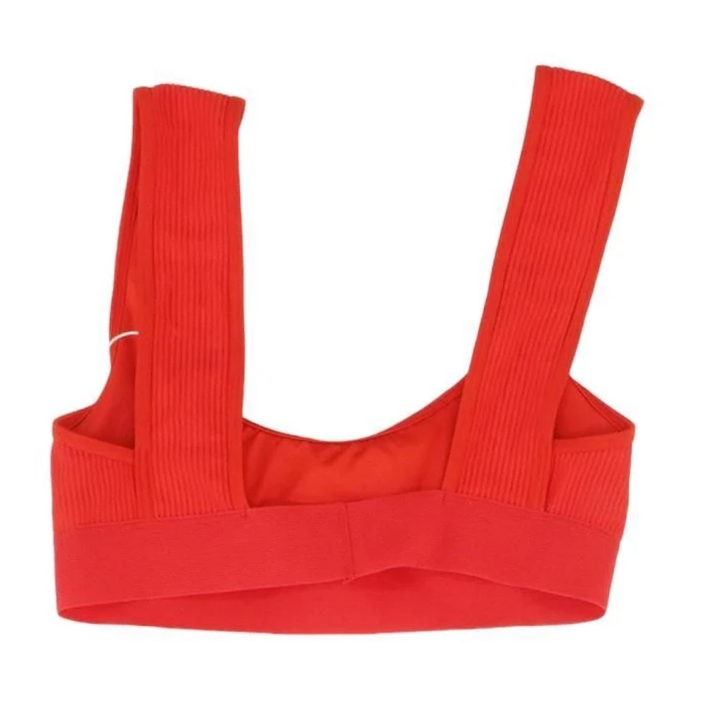 NWT Frankie's Bikinis Drew Bikini Top in Red - Picture 7 of 9